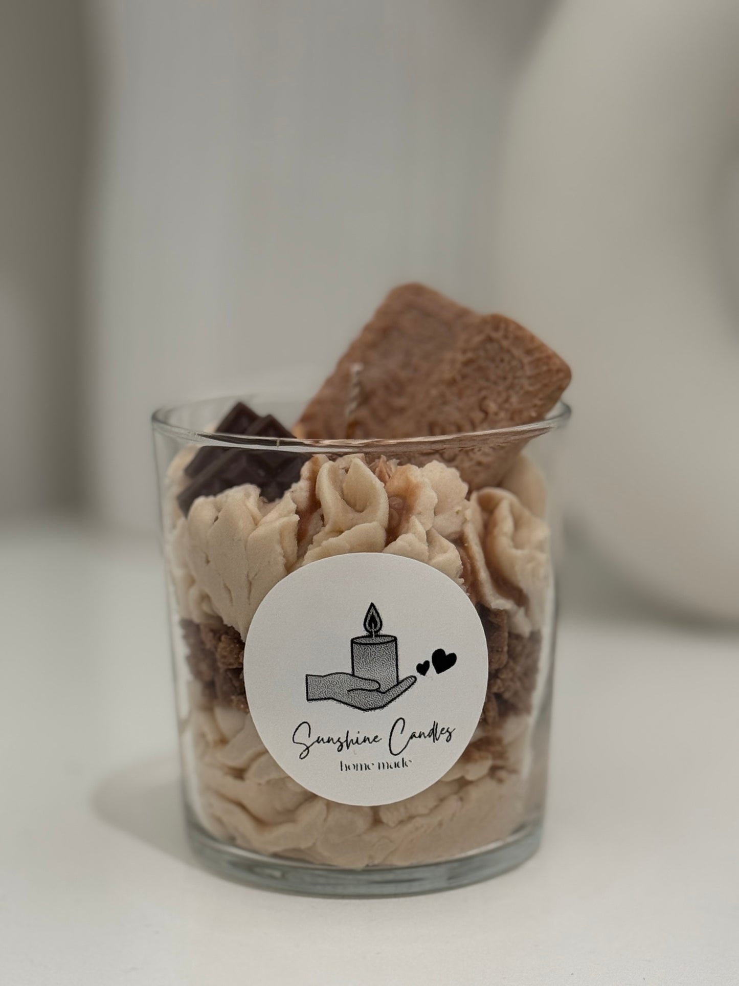 Lotus Candle Cake