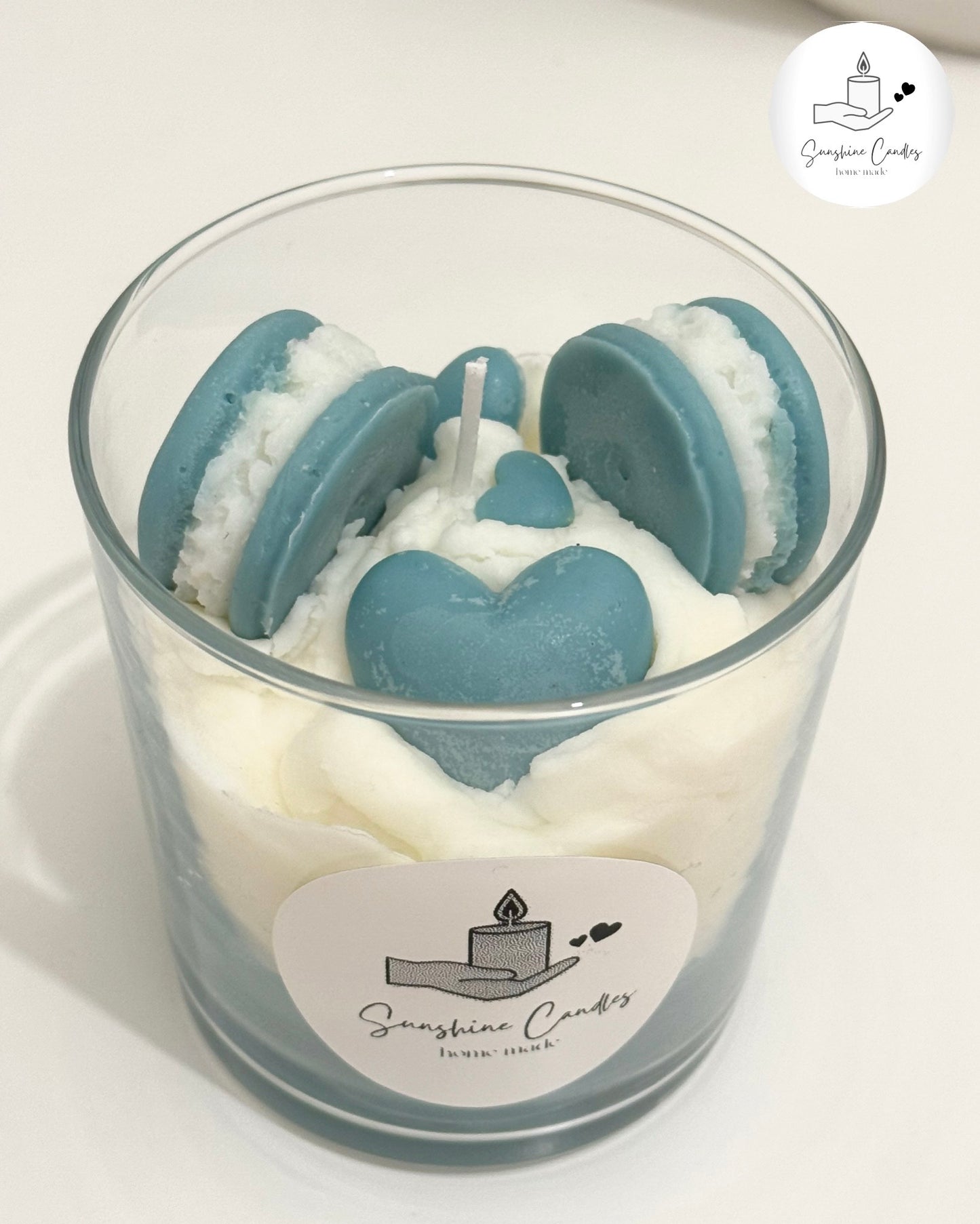 Cake Candle-( Blue ,Pink )