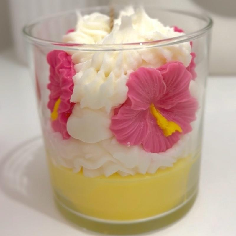 Scented Flower Candle