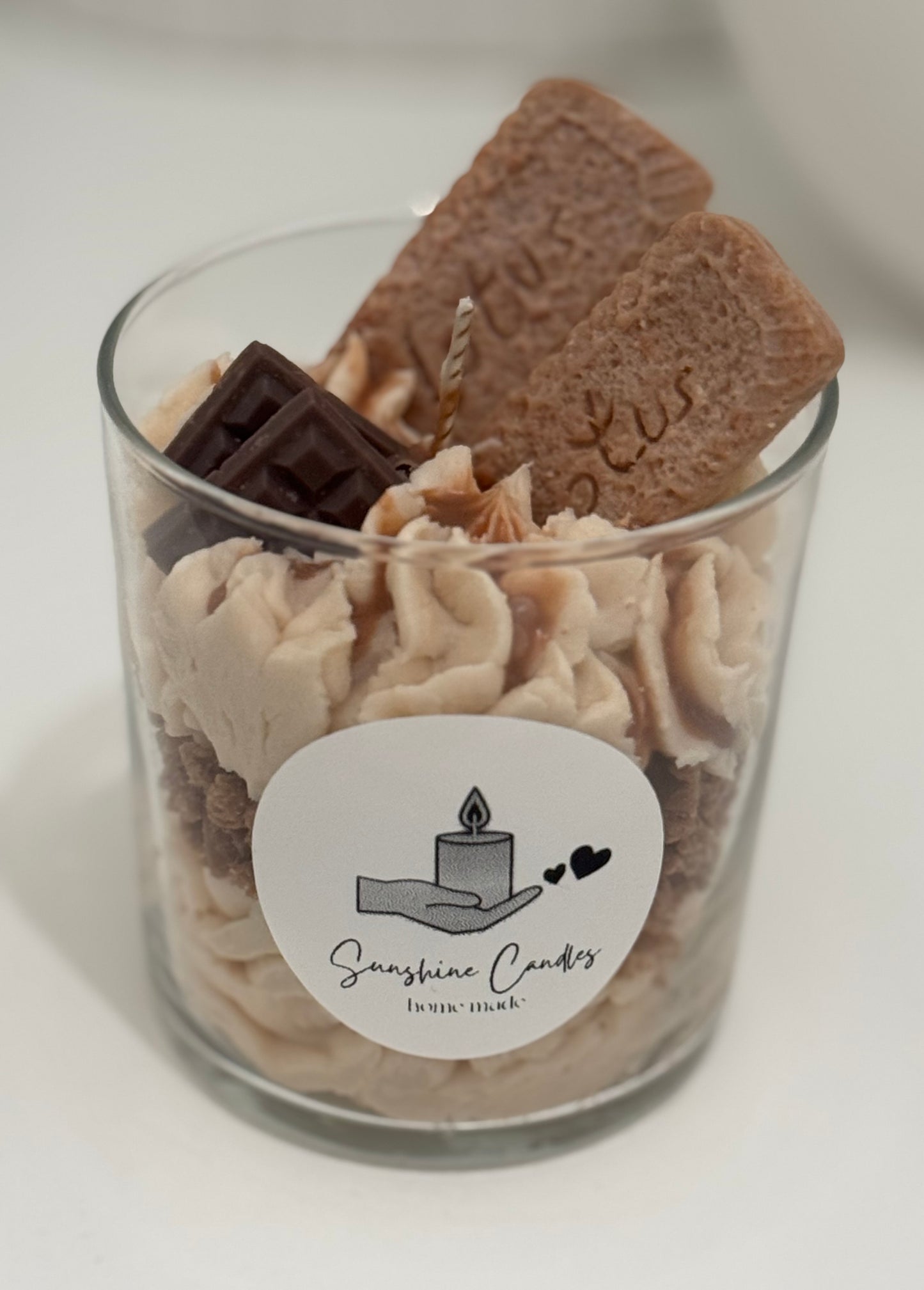 Lotus Candle Cake