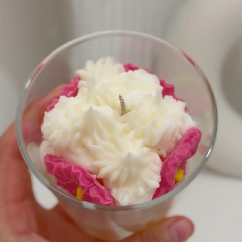 Scented Flower Candle