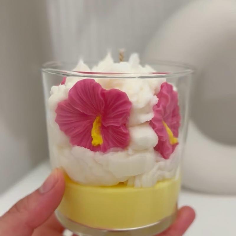 Scented Flower Candle